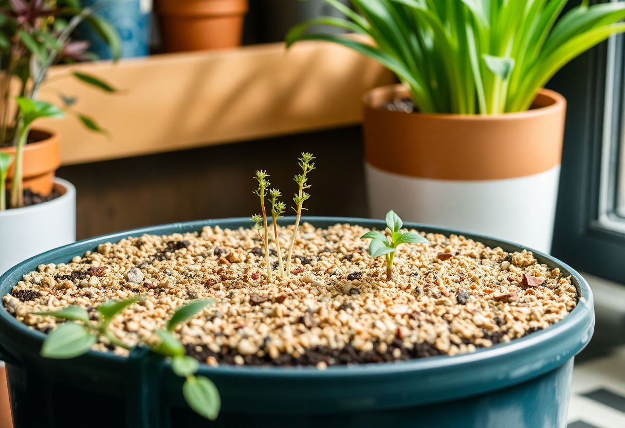 Sustrato adecuado para plantas de interior