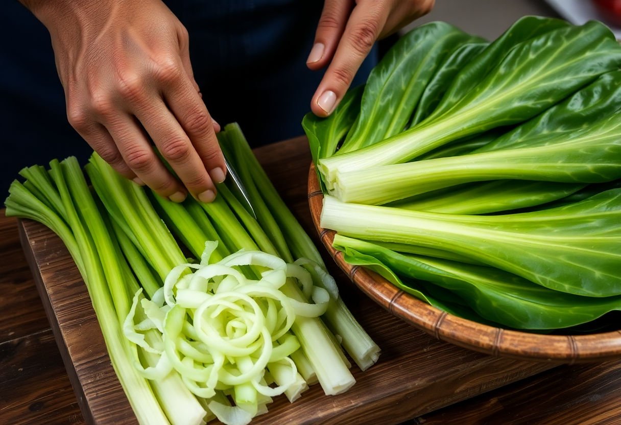 Preparación de hojas de suculentas.