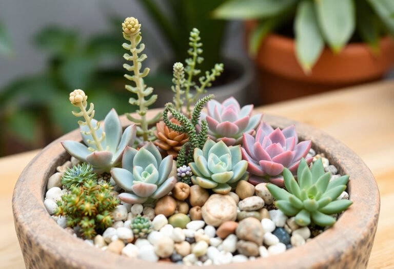 Consejos para Crear un Encantador Mini Jardín de Suculentas