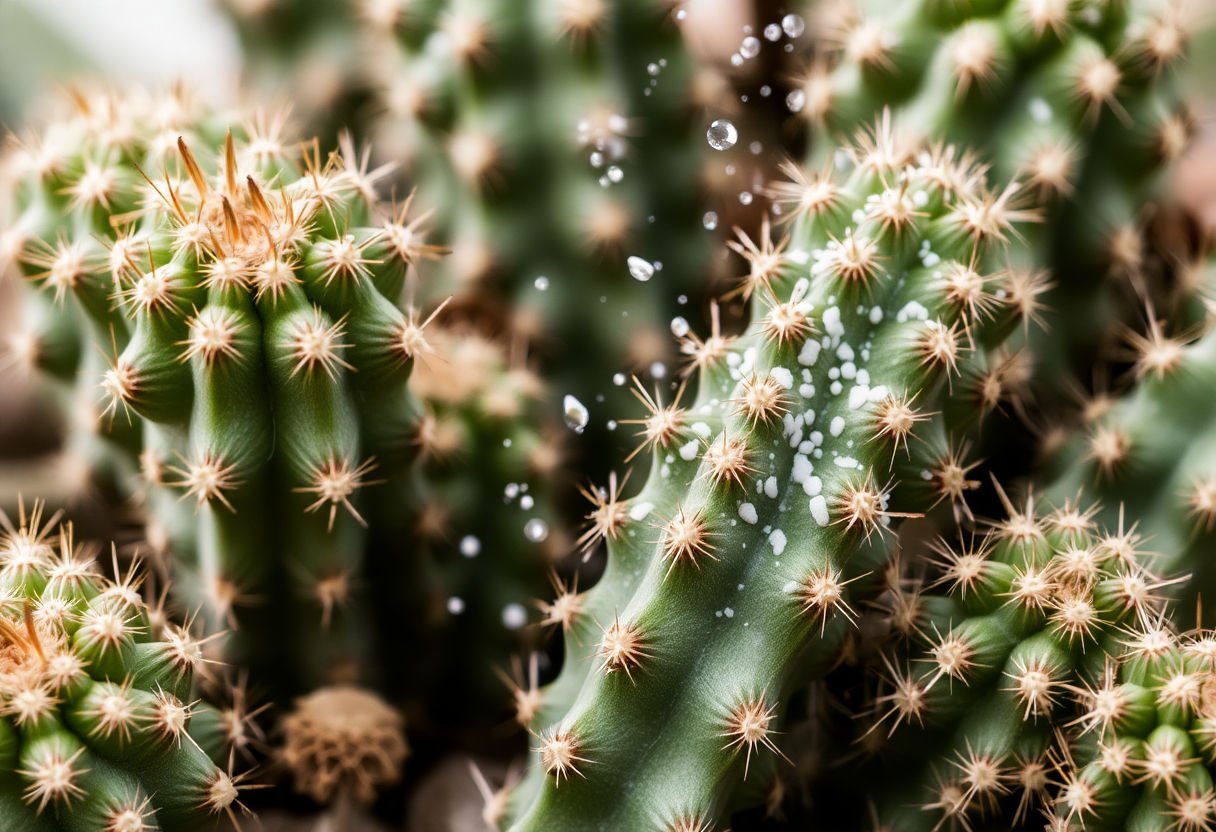 Regado de cactus