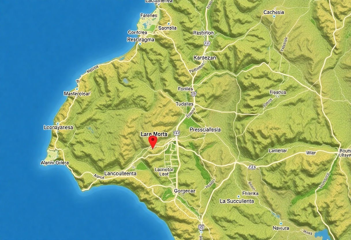 Mapa de ubicación de La Suculenta en Benicassim.