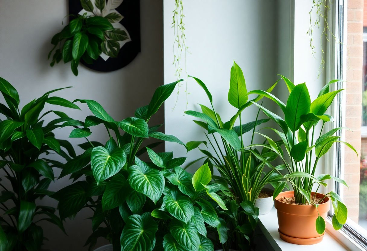 Beneficios de las plantas de interior verdes para tu hogar