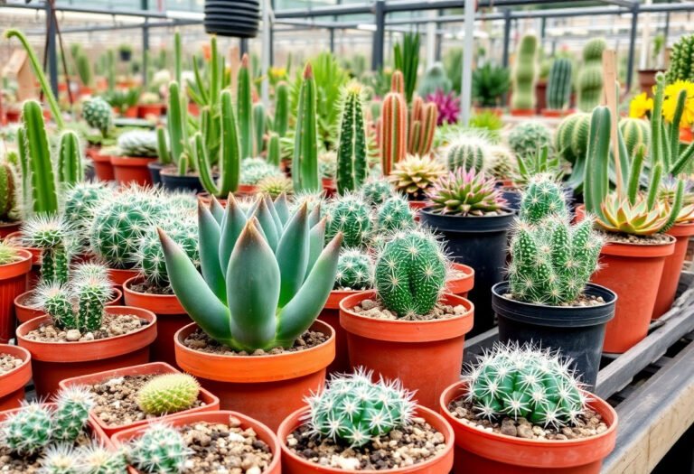 Innovadoras Técnicas de Cultivo en Viveros de Cactus y Suculentas
