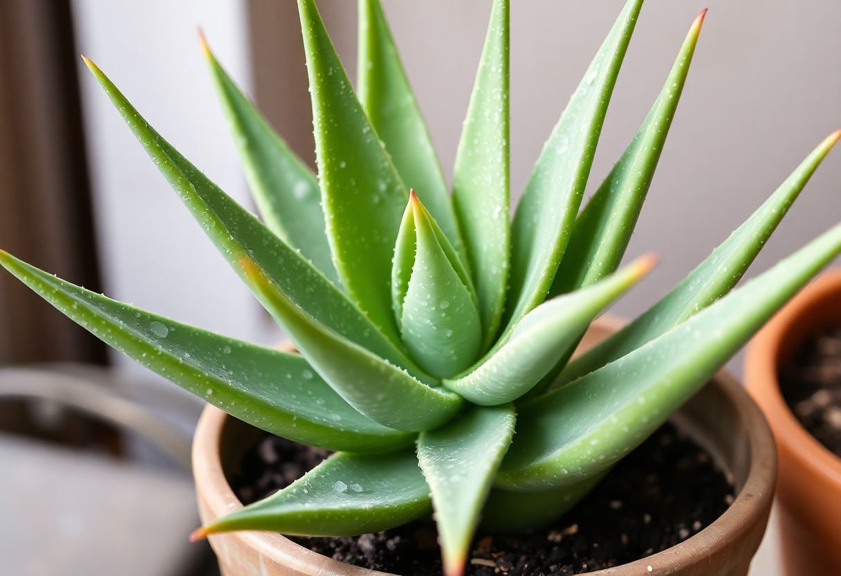 Aloe Vera en maceta