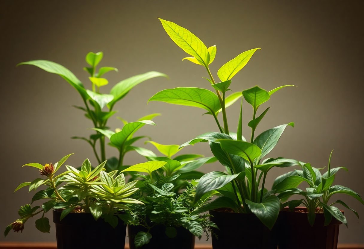 Plantas adaptadas a poca luz