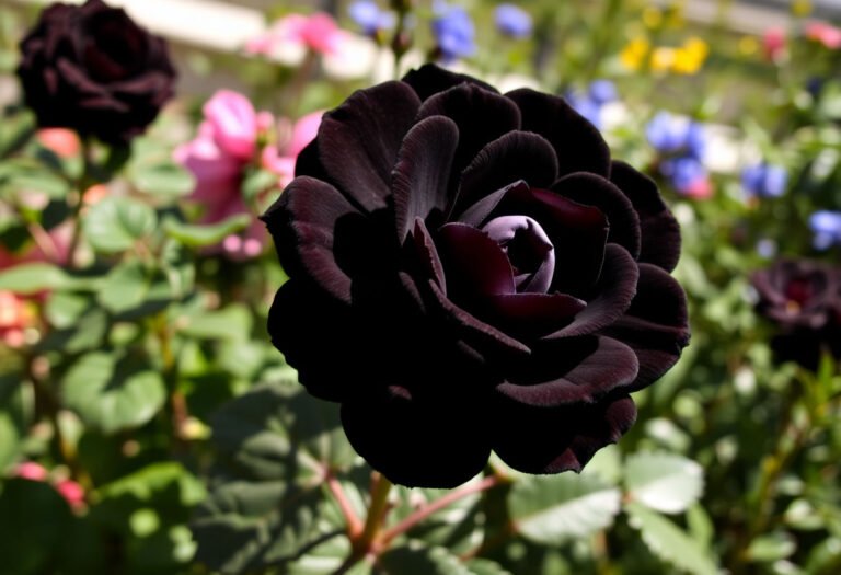 El secreto detrás de las suculentas rosa negra